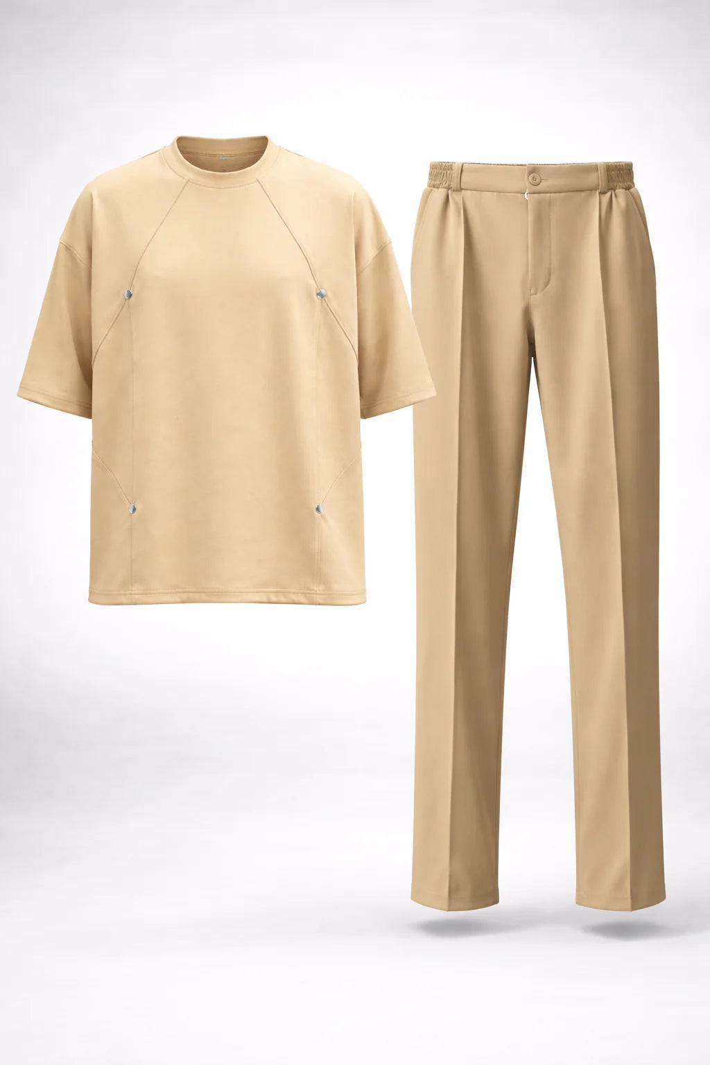 Baggy Tracksuit (Box-Fit Baggy Shirt + Korean Pants)
