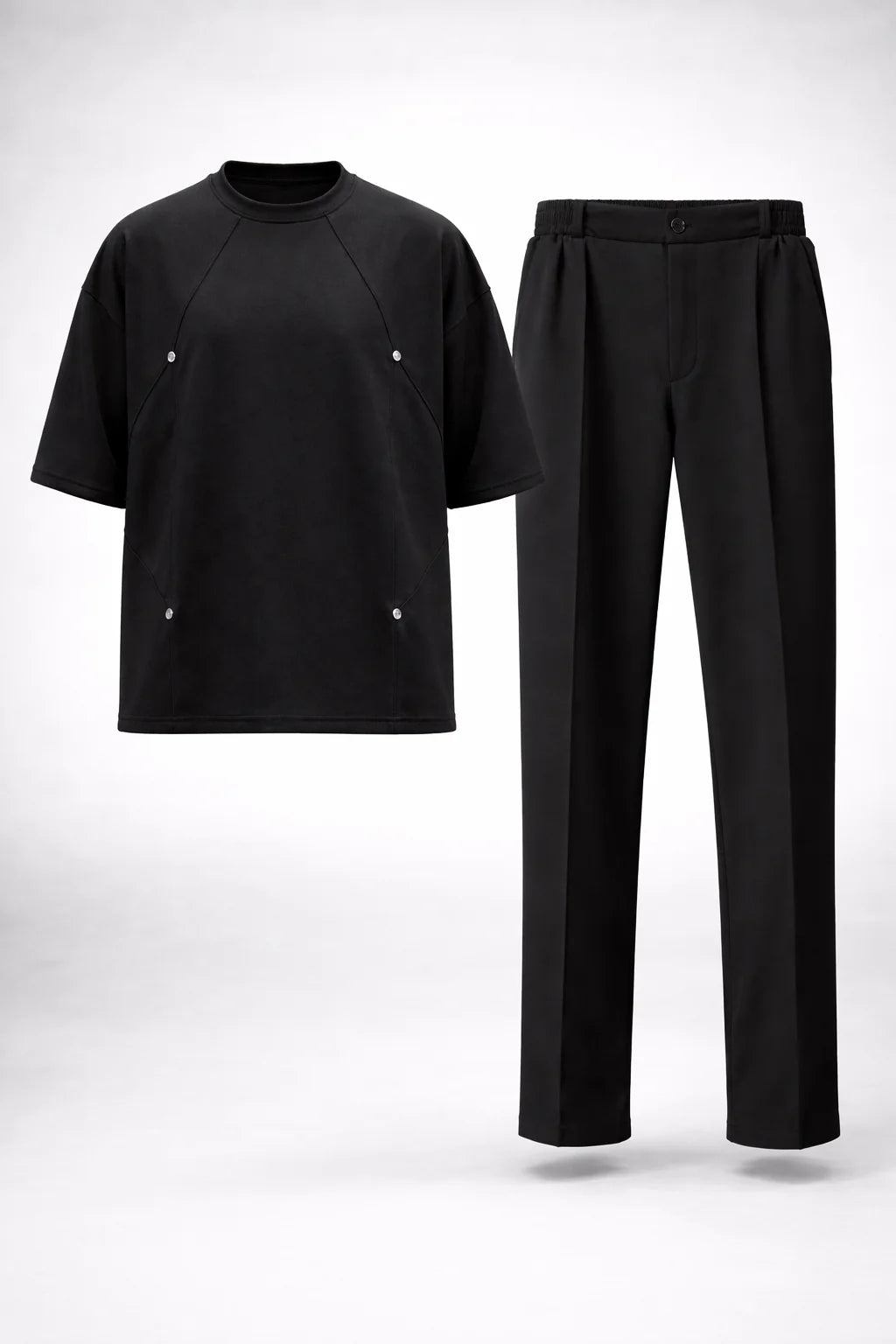 Baggy Tracksuit (Box-Fit Baggy Shirt + Korean Pants)